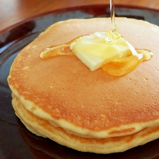 ベスト配合！ふんわり口溶け♡パンケーキ